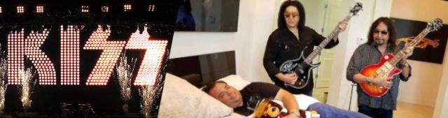 The Band KISS at Gino's House - Celebrity Photography, Paparazzi, and Photojournalist Services - Hollywood, Los Angeles, Las Vegas, South Beach, Miami - 323-907-5069 Hermosa Beach Marketing