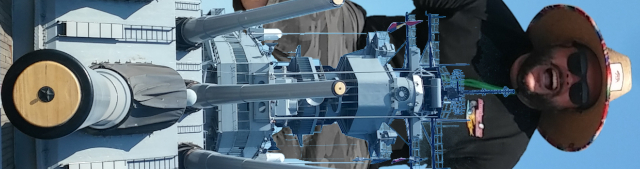 Sparks Photoshop of Himself in the Long Beach Battleship IOWA Museum Photo Cred. Anaïs French Fry - Private Photo Editing, Photoshopper, and Photo Editor Services - Hollywood, Los Angeles, Las Vegas, South Beach, Miami - 323-907-5069 Hermosa Beach Marketing