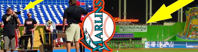 Ralph working as Photographer at Marlins Park - Sports Photography Services - Hollywood, Los Angeles, Las Vegas, South Beach, Miami - 323-907-5069 Hermosa Beach Marketing