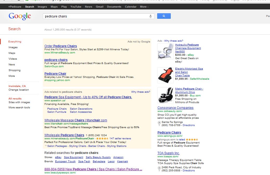 Screenshots for Beauty Supply Distributors from 2012 - 2014: The Beginning. - eCommerce And Products For Sale Digital Advertising - It's the Goolah Baby! - 323-907-5069 Hermosa Beach Marketing, LLC Los Angeles, CA