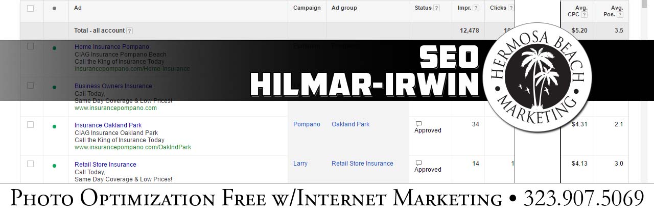 SEO Internet Marketing Hilmar-Irwin SEO Internet Marketing